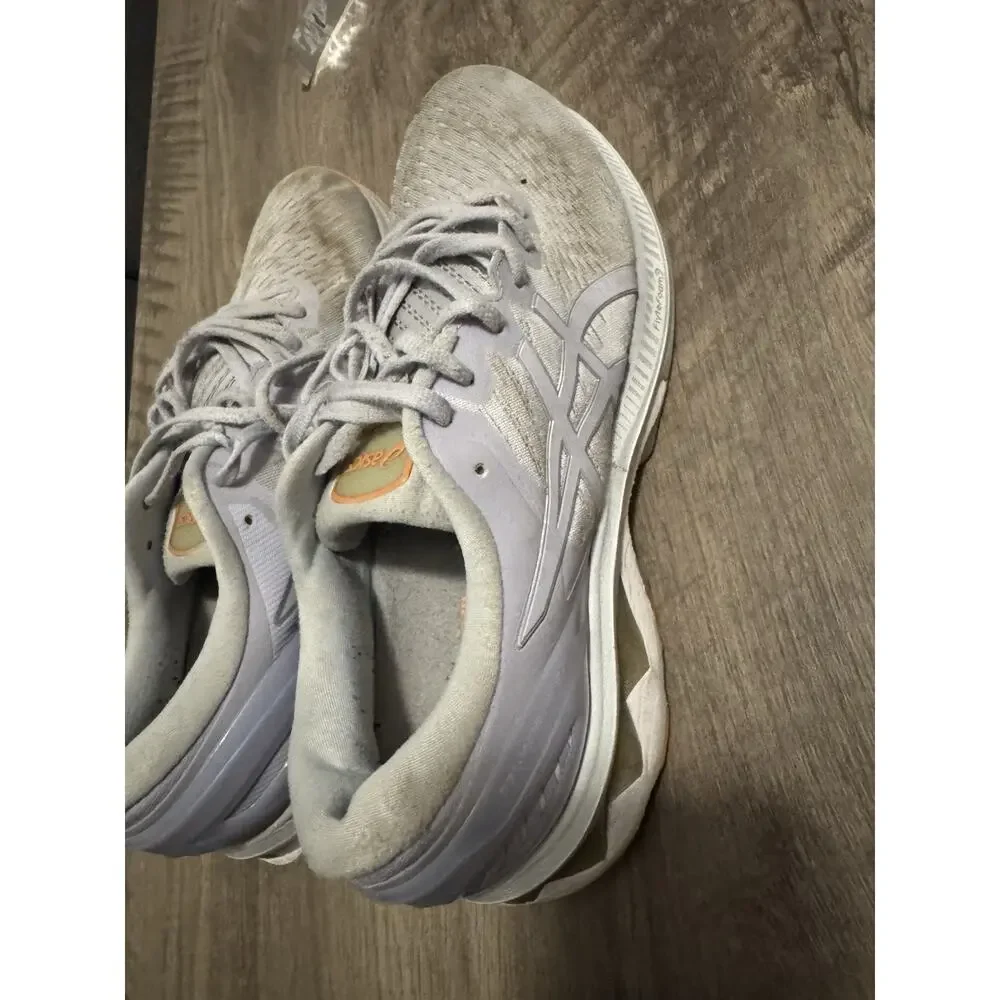 ASICS GEL-Nimbus 23 Men’s Running Shoes White Gray Orange Size 11 1012A649